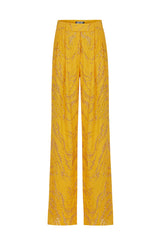 STONE TRIM LIGHT ORANGE OVERSIZE TROUSERS