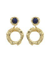 LAPIS STONE EARRINGS