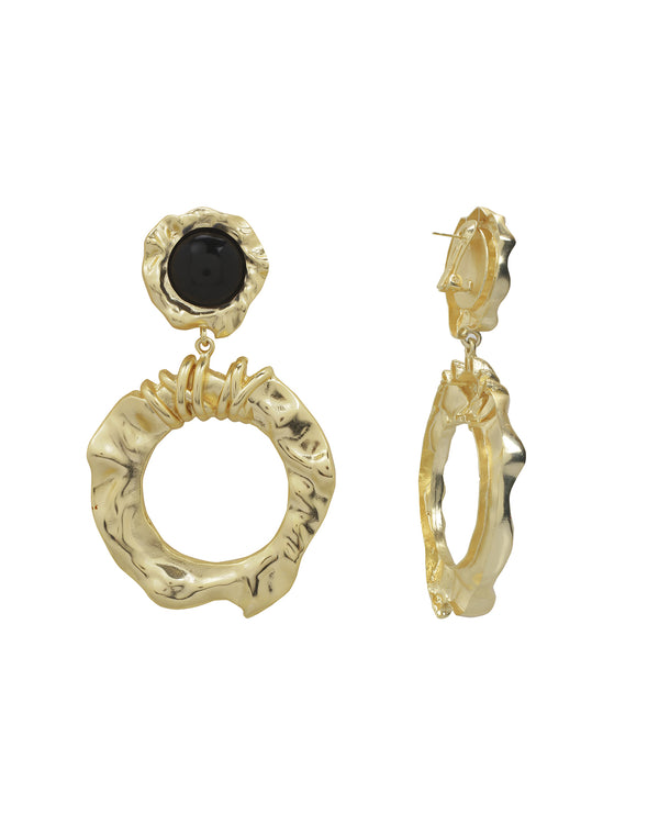 ONYX STONE EARRINGS