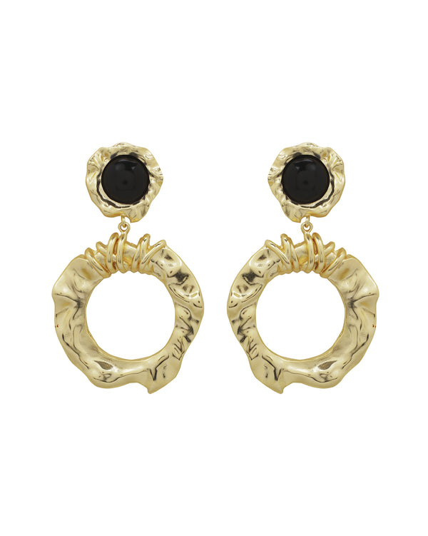 ONYX STONE EARRINGS